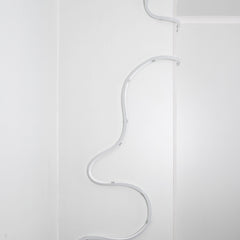 Neón LED flexible 3D 24V DC - 16x16mm - 5 metros - Kit completo - 12W/m - IP67 - Curvatura vertical y horizontal