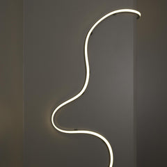 Neón LED flexible 3D 24V DC - 16x16mm - 5 metros - Kit completo - 12W/m - IP67 - Curvatura vertical y horizontal