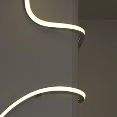 Neón LED flexible 3D 24V DC - 16x16mm - 5 metros - Kit completo - 12W/m - IP67 - Curvatura vertical y horizontal