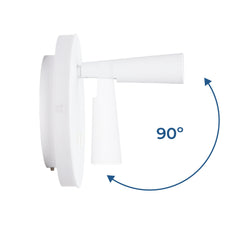 Aplique de pared "FELAM" - 3W + 6W - 2700K - CRI 85