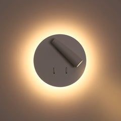 Aplique de pared "FELAM" - 3W + 6W - 2700K - CRI 85