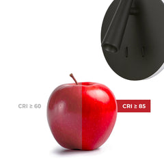 Aplique de pared "FELAM" - 3W + 6W - 2700K - CRI 85
