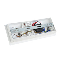 Pack x 2 - Aplique de pared para lectura con puerto USB "Kerta" - Iluminación doble - 3W+7W