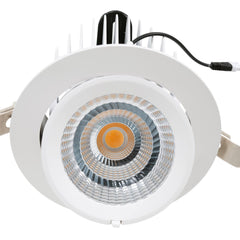 Downlight LED basculante empotrable - Chip especial para comercios - 40W