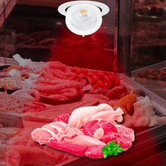 Downlight LED basculante empotrable - Chip especial para comercios - 40W