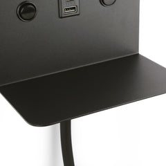 Aplique de pared para lectura "SLANGE 2" - 3W + 6W - Puerto USB + USB-C
