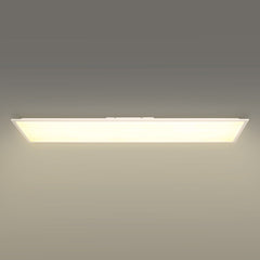 Plafón de techo LED Backlight - 120x30cm - 36W - CCT + RGB IC - Con mando a distancia