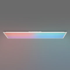 Plafón de techo LED Backlight - 120x30cm - 36W - CCT + RGB IC - Con mando a distancia