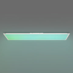 Plafón de techo LED Backlight - 120x30cm - 36W - CCT + RGB IC - Con mando a distancia