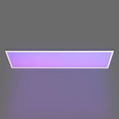 Plafón de techo LED Backlight - 120x30cm - 36W - CCT + RGB IC - Con mando a distancia