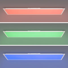 Plafón de techo LED Backlight - 120x30cm - 36W - CCT + RGB IC - Con mando a distancia
