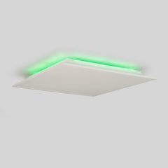 Plafón de techo LED Backlight - 45x45cm - 22W - CCT + 2RGB - Retroiluminado