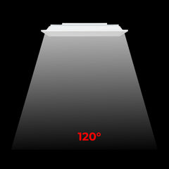 Plafón de techo LED Backlight - 45x45cm - 22W - CCT + 2RGB - Retroiluminado