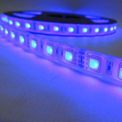Tira de LED 12V-DC 72W 10mm multicolor RGB IP67 (SMD5050 60ch/m) Rollo 5 metros