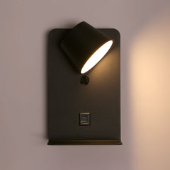 Aplique de pared para lectura "BASKOP" - Puerto USB + USB-C - 6W