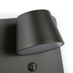 Aplique de pared para lectura "BASKOP" - Puerto USB + USB-C - 6W