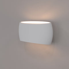 Aplique de pared de escayola "DUNA" - Up & Down - 300 mm - E27