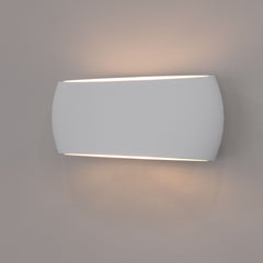 Aplique de pared de escayola "DUNA" - Up & Down - 370 mm - E27