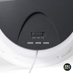 Downlight LED IP44 potencia ajustable 20W/25W/30W - CCT - 100lm/W - Corte Ø 200mm