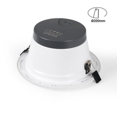 Downlight LED IP44 potencia ajustable 20W/25W/30W - CCT - 100lm/W - Corte Ø 200mm
