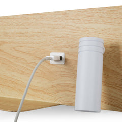 Aplique de pared para lectura con puerto USB "Kerta" - Iluminación doble - 3W+7W
