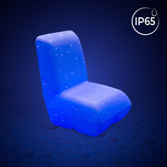 Asiento luminoso LED RGBW - 16W - Recargable