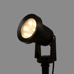 Kit x 4 focos solares exterior con panel solar - 5W - IP66 - 3000K