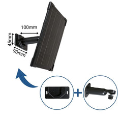 Kit x 4 focos solares exterior con panel solar - 5W - IP66 - 3000K
