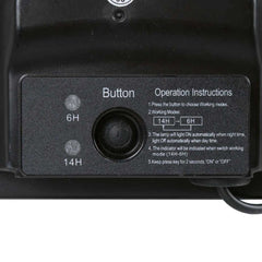 Kit x 4 focos solares exterior con panel solar - 5W - IP66 - 3000K