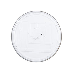 Lámpara de techo LED CCT tipo plafón - 36W - Efecto madera - Ø50cm