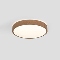 Plafón de techo LED CCT - 24W - Color madera - Ø40cm