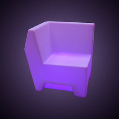 Asiento luminoso LED RGBW - 16W - Recargable - IP65