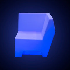 Asiento luminoso LED RGBW - 16W - Recargable - IP65