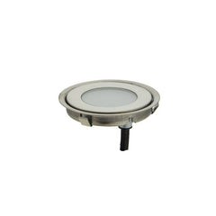 Kit 6 focos LED empotrables en suelo Ø58x9mm 0,5W 12V-DC IP67