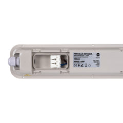 Pantalla estanca LED enlazable - 48W - 150cm - 6500K