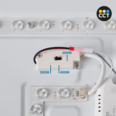 Lámpara de techo LED tipo plafón - CCT - 36W - Ø50cm