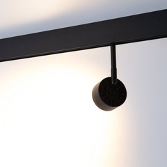 Luminaria circular LED para carril magnético 48V - Ø7cm - 6W - CRI90 - UGR18 - OSRAM