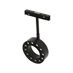Luminaria circular LED para carril magnético 48V - Ø11,5cm - 12W - CRI90 - UGR18 - OSRAM