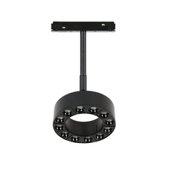 Luminaria circular LED para carril magnético 48V - Ø11,5cm - 12W - CRI90 - UGR18 - OSRAM
