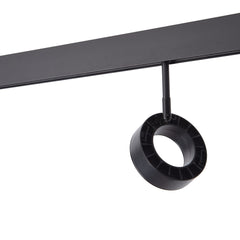 Luminaria circular LED para carril magnético 48V - Ø11,5cm - 12W - CRI90 - UGR18 - OSRAM