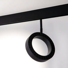 Luminaria circular LED para carril magnético 48V - Ø16cm - 18W - CRI90 - UGR18 - OSRAM