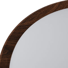 Plafón de techo LED CCT - 24W - Efecto lateral - Color madera Ø40cm