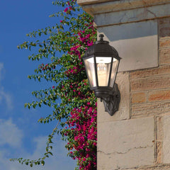 Aplique de pared tipo farol FUMAGALLI "BISSO/SABA" - E27 - IP55