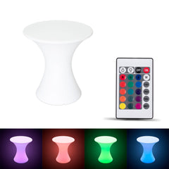 Mesa luminosa LED RGBW - 58 x Ø60 cm - 12W - Recargable
