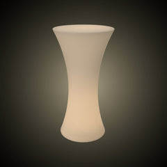 Mesa luminosa LED RGBW - 110 x Ø60 cm - 32W - Recargable