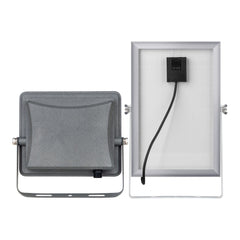 Proyector solar de seguridad 5W - Sensor PIR y mando a distancia - 4000K - IP65