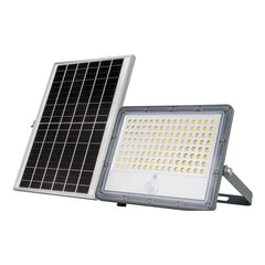 Proyector solar de seguridad 16W - Sensor PIR y mando a distancia - 4000K - IP65