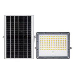 Proyector solar de seguridad 16W - Sensor PIR y mando a distancia - 4000K - IP65