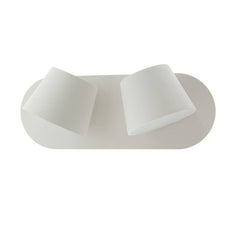 Aplique de pared LED doble "KOP-2" orientable 12W