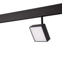 Luminaria cuadrada LED para carril magnético 48V - 9W - CRI90 - Chip OSRAM